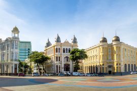 Lais Puzzle - Panoramablick auf den Marco-Null-Platz im alten Stadtteil von Recife - Recife, Pernambuco, Brasilien - 2.000 Teile