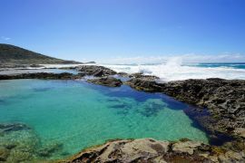 Lais Puzzle - Fraser Island - Champagne Pools und Blick nach Norden, Queensland, Australien - 2.000 Teile