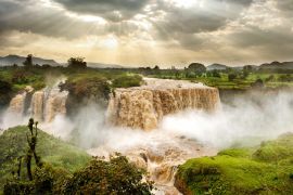 Lais Puzzle - Blauer Nil, Wasserfälle, Tis Issat, Äthiopien, Afrika - 2.000 Teile
