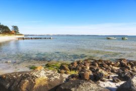 Lais Puzzle - Fischerboote an der Ebeltoft Vig, Syddjurs, dänische Ostseeküste - 2.000 Teile