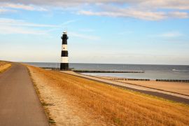 Lais Puzzle - Leuchtturm Nieuwe Sluis in Breskens in der Niederlande - 2.000 Teile