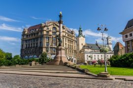 Lais Puzzle - Stadtbild Hintergrund der alten Teil der Stadt Lviv in der Ukraine - 2.000 Teile