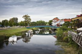 Lais Puzzle - Kungsbacka Stadt Flussufer - 2.000 Teile
