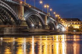 Lais Puzzle - Mainz / Brücke über den Rhein - 2.000 Teile