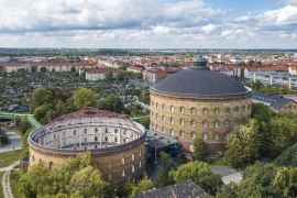 Lais Puzzle - Luftbild des Panometer Leipzig - 2.000 Teile