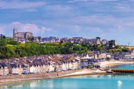 Lais Puzzle - Panoramablick auf Cancale, an der Küste des Atlantiks an der Baie du Mont Saint Michel, in der Region Bretagne (Westfrankreich) gelegen - 2.000 Teile