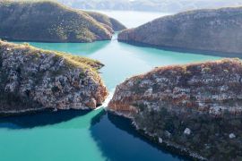 Lais Puzzle - Eine Luftaufnahme der Horizontal Falls in Talbot Bay, Kimberley, Australien - 2.000 Teile