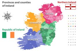 Lais Puzzle - Karte von Irland - 2.000 Teile