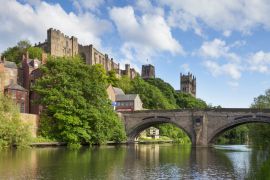 Lais Puzzle - Schloss Durham und Kathedrale Framwellgate Bridge England - 2.000 Teile