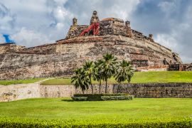 Lais Puzzle - Festungsanlage von San Felipe in der Stadt Cartagena de Indias, Kolumbien - 2.000 Teile