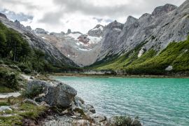 Lais Puzzle - Laguna Esmeralda in Tierra del Fuego bei Ushuaia, Patagonien, Argentinien - 2.000 Teile
