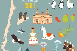 Lais Puzzle - Repräsentative Bilder von Chile, Landschaften, Vulkanen, Traditionen, Symbolen und Kultur - 2.000 Teile