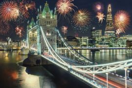 Lais Puzzle - Feuerwerk an der Tower Bridge in London - 2.000 Teile