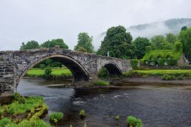 Lais Puzzle - Alte Brücke, Conwy, Wales - 2.000 Teile