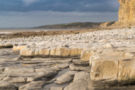Lais Puzzle - Die Steine und Klippen von Monknash Beach, Vale of Glamorgan, Wales, UK - 2.000 Teile