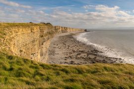 Lais Puzzle - Die walisische Küste am Bristol-Kanal in Monknash Beach, Vale of Glamorgan, Wales, UK - 2.000 Teile