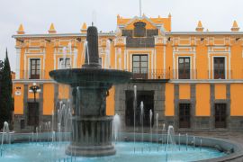Lais Puzzle - Brunnen des Prinzipaltheaters Puebla Mexiko - 2.000 Teile