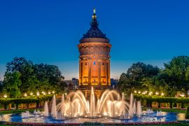 Lais Puzzle - Wasserturm in Mannheim - 2.000 Teile
