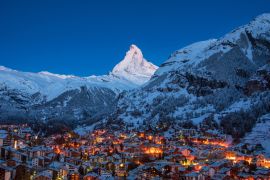 Lais Puzzle - Zermatt am frühen Morgen mit Matterhorn - 2.000 Teile