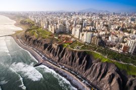 Lais Puzzle - Lima, Peru: Panoramablick auf Lima von Miraflores - 2.000 Teile