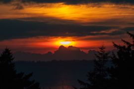 Lais Puzzle - Sonnenuntergang am Lendrup-Strand am Limfjord in Dänemark - 2.000 Teile