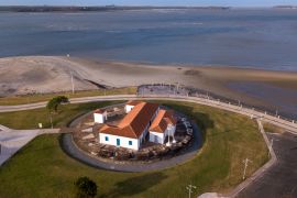 Lais Puzzle - Luftaufnahme der Festung Santo Antônio da Barra und dem Hintergrund des Meeres in São Luis, Maranhão, Brasilien - 2.000 Teile