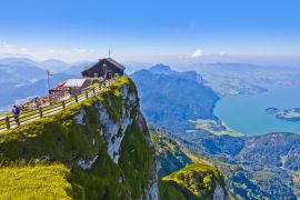 Lais Puzzle - Panoramablick vom Schafberg auf den Mondsee in Österreich - 2.000 Teile