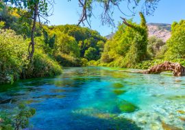 Lais Puzzle - Quelle des blauen Auges bei Sarande, Albanien - 1.000 Teile