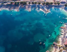 Lais Puzzle - Luftaufnahme von einer Drohne auf Ksamil, Albanien - 40, 100, 200, 500, 1.000 & 2.000 Teile