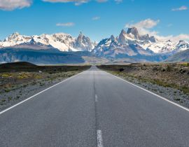 Lais Puzzle - Cerro Torre und Fitz Roy von der Route 23, El Chalten (Argentinien) - 40, 100, 200, 500, 1.000 & 2.000 Teile