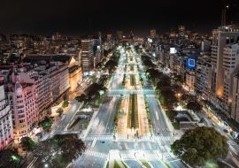 Lais Puzzle - Die Stadt Buenos Aires bei Nacht - 1.000 Teile