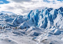 Lais Puzzle - Touristen beim Trekking auf dem Perito-Moreno-Gletscher in der Nähe von El Calafate, Patagonien, Argentinien, Südamerika - 1.000 Teile