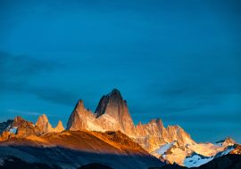 Lais Puzzle - Blick auf den Sonnenaufgang auf dem Berg Fitz Roy. Süd-Patagonien, Argentinien - 1.000 Teile