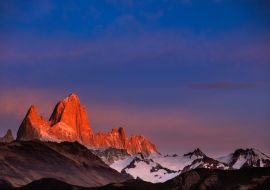 Lais Puzzle - Berg Fitz Roy bei Sonnenaufgang, El Chalten Patagonien, Argentinien - 1.000 Teile