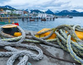 Lais Puzzle - Hafen, Ushuaia Stadt, Feuerland Archipel, Argentinien, Südamerika, Amerika - 40, 100, 200, 500, 1.000 & 2.000 Teile