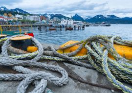 Lais Puzzle - Hafen, Ushuaia Stadt, Feuerland Archipel, Argentinien, Südamerika, Amerika - 1.000 Teile