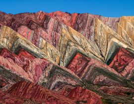 Lais Puzzle - Blick auf die farbenprächtige Serranía de Hornocal bei Humahuaca im Norden von Argentinien - 40, 100, 200, 500, 1.000 & 2.000 Teile