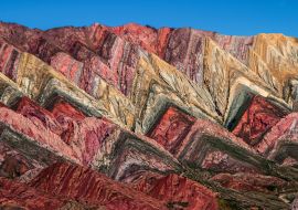 Lais Puzzle - Blick auf die farbenprächtige Serranía de Hornocal bei Humahuaca im Norden von Argentinien - 1.000 Teile