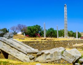 Lais Puzzle - Stele im nördlichen Feld bei Axum in Äthiopien - 40, 100, 200, 500, 1.000 & 2.000 Teile