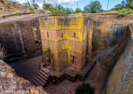 Lais Puzzle - In den Fels gehauene Kirchen von Lalibela, Äthiopien - 1.000 Teile