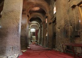 Lais Puzzle - Casa del Salvador del Mundo Bete Medhane Alem en Lalibela, Äthiopien - 1.000 Teile