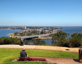 Lais Puzzle - Skyline der Stadt Perth vom Kings Park aus, Perth, Australien - 40, 100, 200, 500, 1.000 & 2.000 Teile