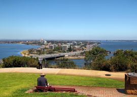 Lais Puzzle - Skyline der Stadt Perth vom Kings Park aus, Perth, Australien - 1.000 Teile