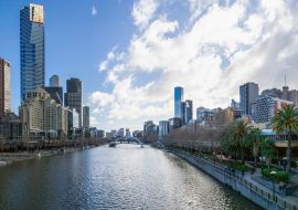 Lais Puzzle - Am Yarra-Fluss in Melbourne - 1.000 Teile