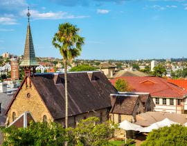 Lais Puzzle - Kirche an der Brücke in Kirribilli an der Nordküste von Sydney, Australien - 40, 100, 200, 500, 1.000 & 2.000 Teile