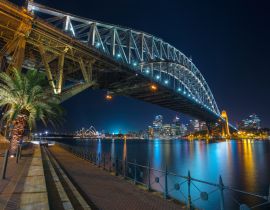 Lais Puzzle - Sydney. Stadtbild von Sydney, Australien mit Harbour Bridge bei Nacht - 40, 100, 200, 500, 1.000 & 2.000 Teile