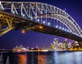 Lais Puzzle - Nachtansicht der Harbour Bridge in Sydney, Australien - 40, 100, 200, 500, 1.000 & 2.000 Teile