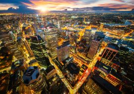 Lais Puzzle - Stadtbild von Sydney vom Dach des Tower - 1.000 Teile