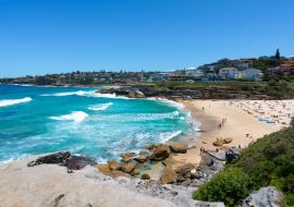 Lais Puzzle - Blick auf den Tamarama-Strand während der Küstenwanderung von Bondi nach Coogee vom Tamarama Point in Sydney, Australien - 1.000 Teile