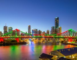 Lais Puzzle - Brisbane mit Story Bridge in Australien bei Nacht - 40, 100, 200, 500, 1.000 & 2.000 Teile